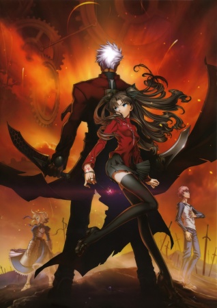 Fate/stay night: Unlimited Blade Works Cover